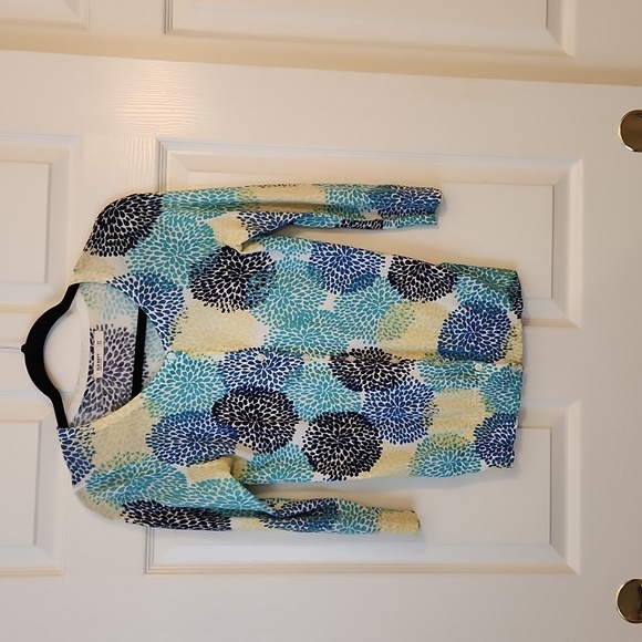 Old Navy Turquoise Blue Three Quarter Sleeve Cardigan Size XS - Picture 2 of 9